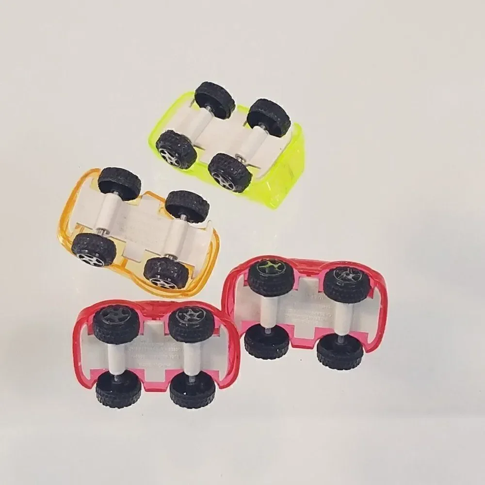 4 Transparent Toy Cars Party Favors Birthday Giveaways Greenbrier International